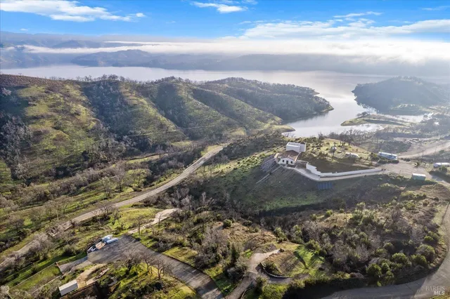 a view of a houses of a forest
