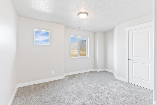 257 North Slant Road, Unit 51M Mapleton, UT 84660 - Photo 19 of 24 Spare room featuring light colored carpet and a textured ceiling