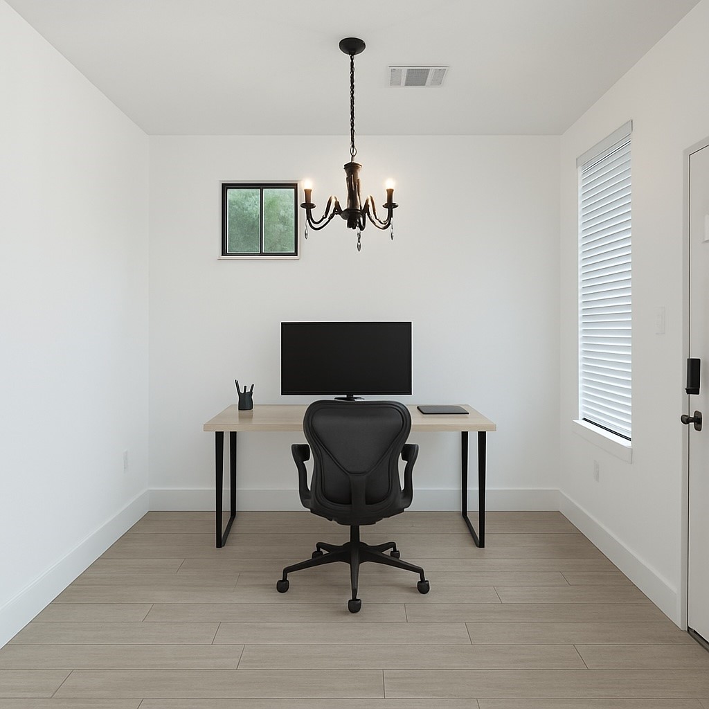 5121 Southwind Street, Unit B Houston, TX 77033 - Photo 5 of 24 a work room with furniture and a window