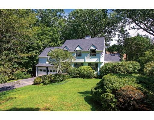 24 Leewood Road Newton, MA 02461 - Photo 1 of 7 a front view of a house with a yard