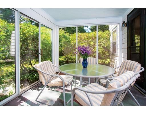 24 Leewood Road Newton, MA 02461 - Photo 3 of 7 a view of a dining room with furniture window and outside view