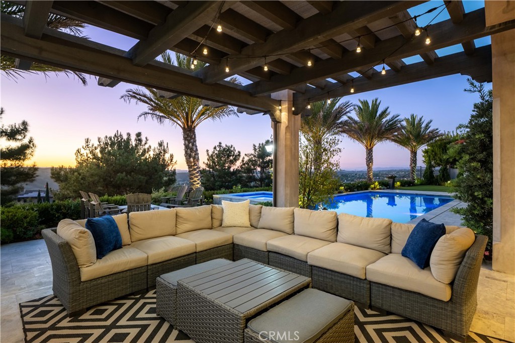 2 Thomas Road Ladera Ranch, CA 92694 - Photo 25 of 69 a balcony with furniture and a potted plant