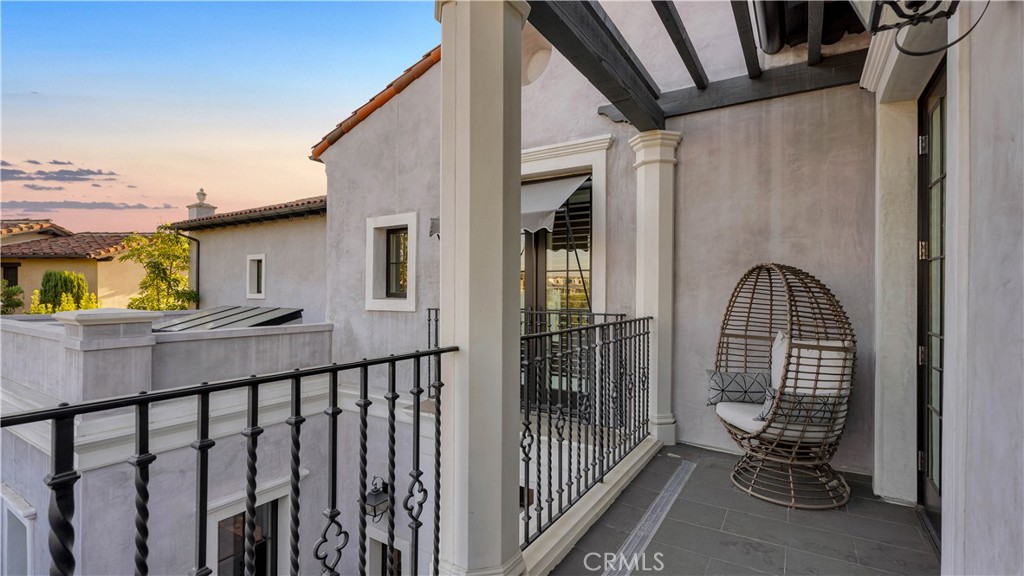 2 Thomas Road Ladera Ranch, CA 92694 - Photo 39 of 69 a view of a balcony with wooden floor