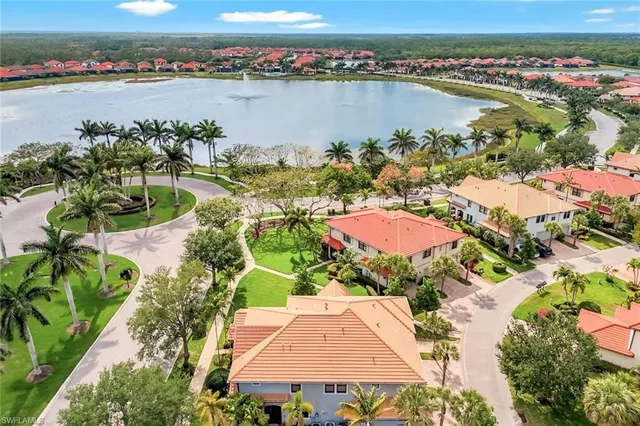 an aerial view of ocean residential house with outdoor space