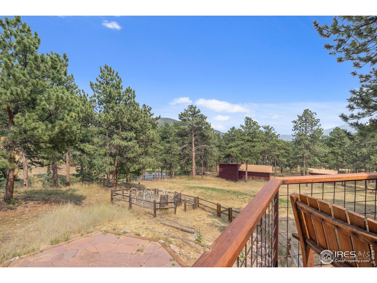 1107 Mountain Pines Road Boulder, CO 80302 - Photo 37 of 40 a view of a balcony with mountain view