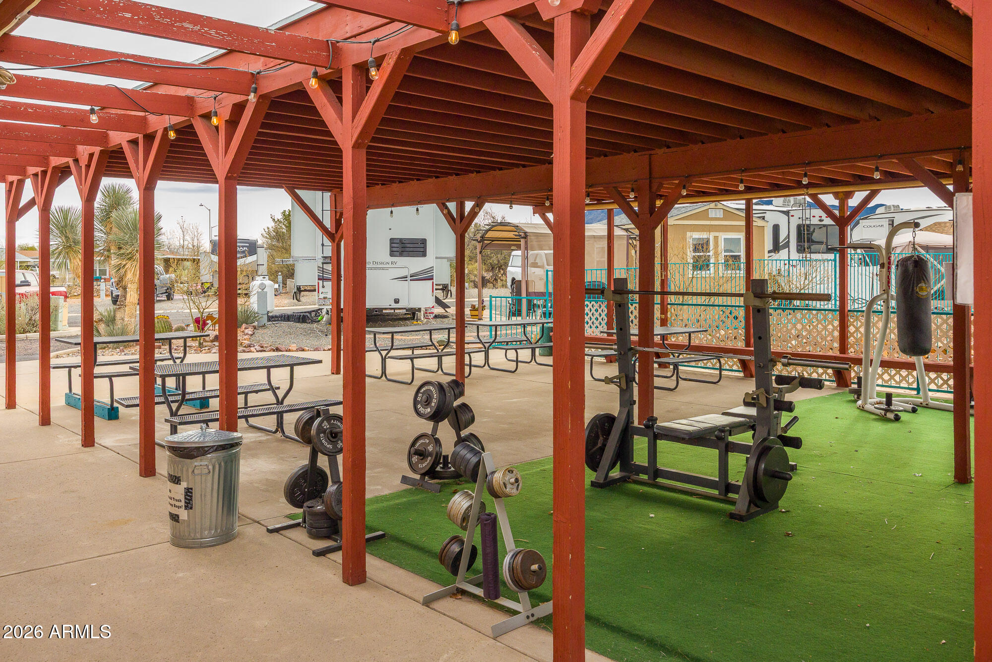1030 Barrel Cactus Ridge, Unit 39 Benson, AZ 85602 - Photo 36 of 36 a view of swimming pool with outdoor seating