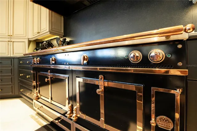 a living room with furniture a fireplace and a chandelier