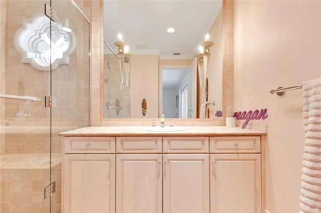 a view of beach and ocean