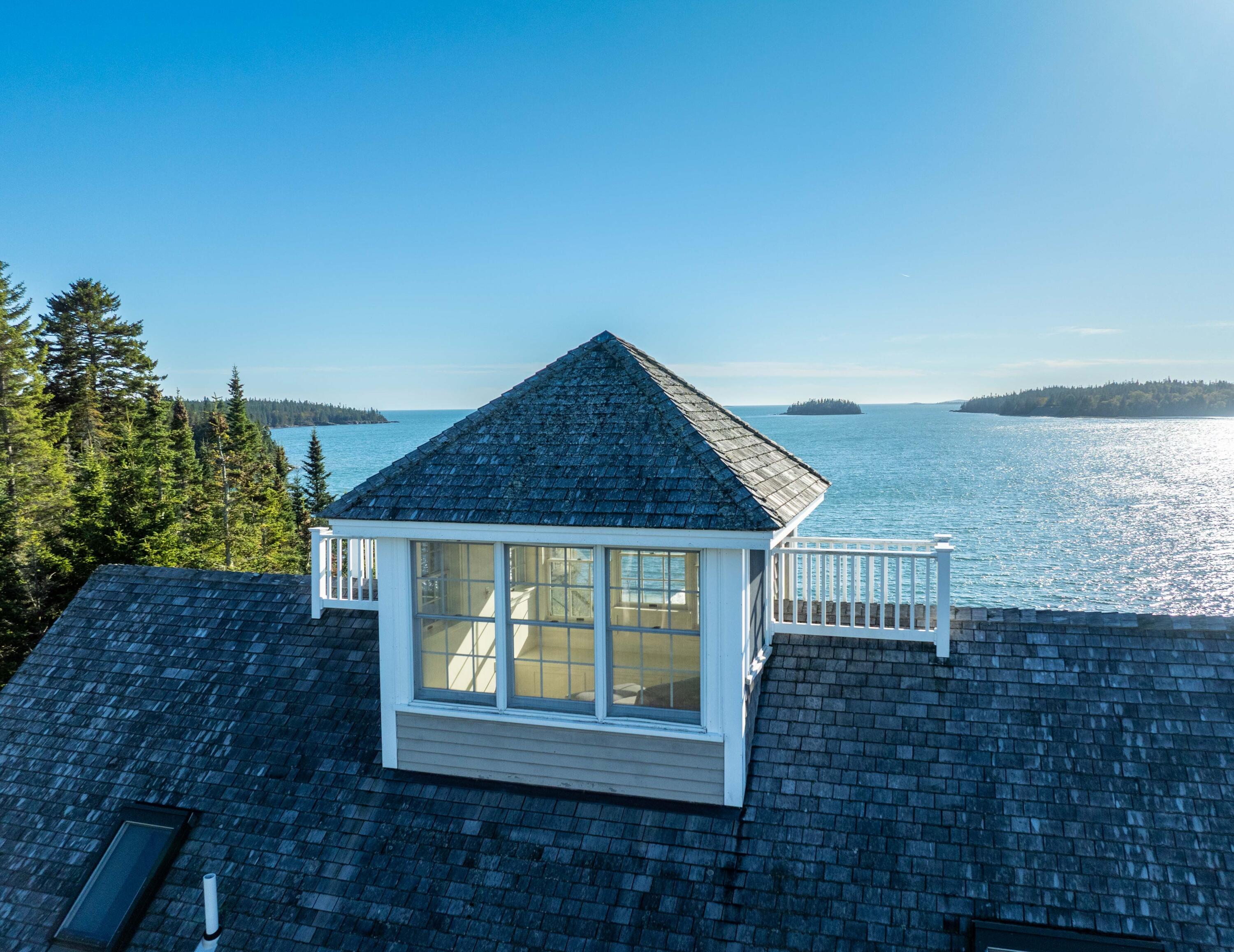 613 Yoho Head Road Machiasport, ME 04655 - Photo 9 of 97 Aerial of Crow's Nest & Oceanview