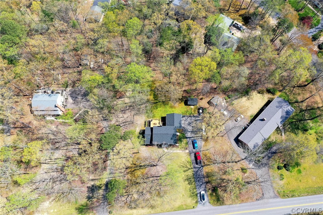 13331 Queensgate Road Midlothian, VA 23114 - Photo 46 of 46 an aerial view of residential house with outdoor space