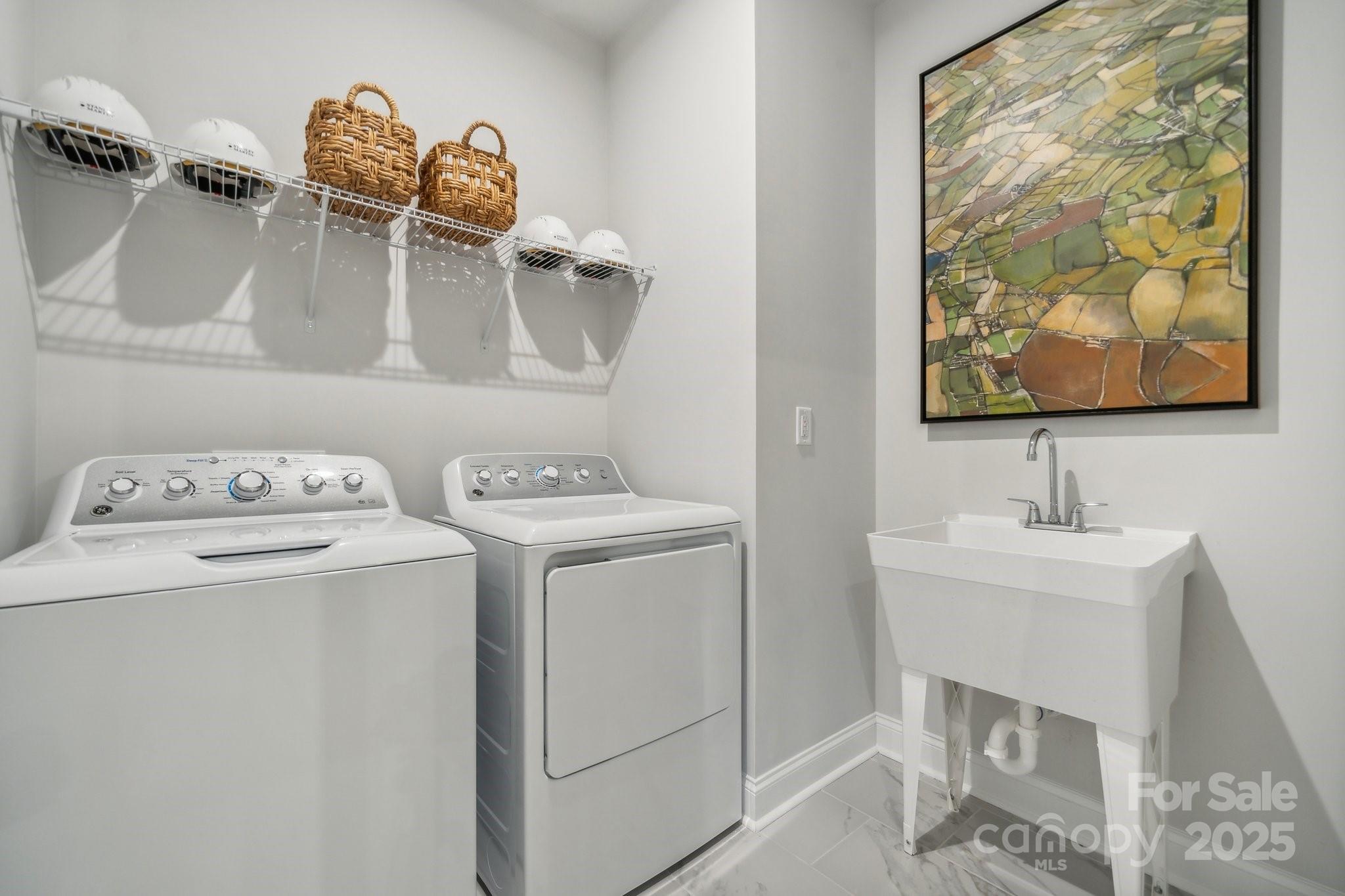 5119 Raging Crk Drive Indian Trail, NC 28079 - Photo 15 of 34 a utility room with dryer and washer