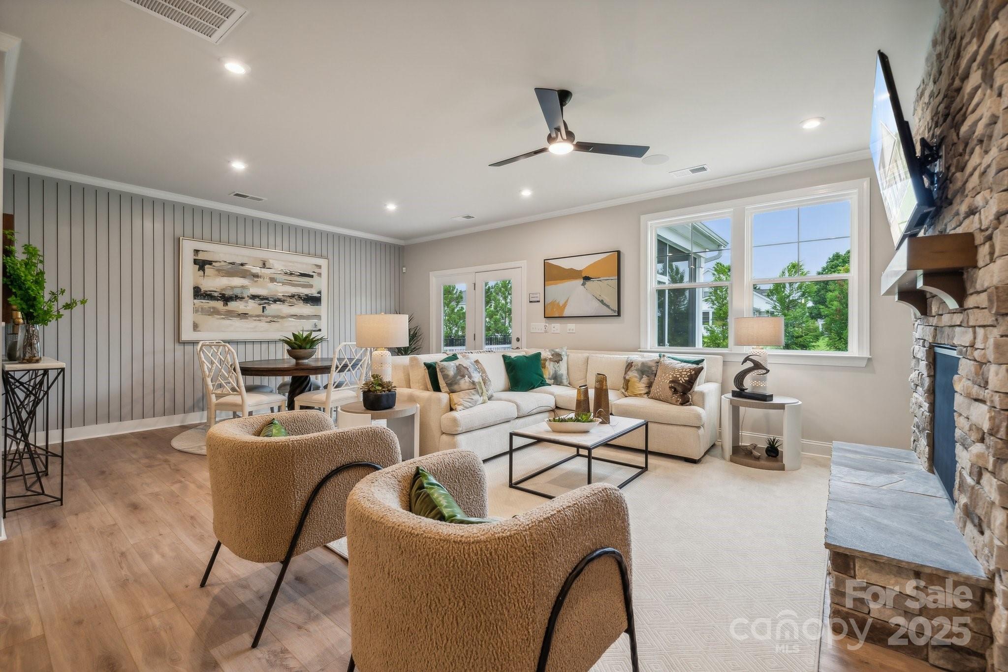 5119 Raging Crk Drive Indian Trail, NC 28079 - Photo 19 of 34 a living room with furniture and a large window