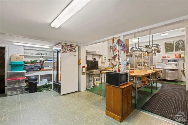 a view of a storage & utility room