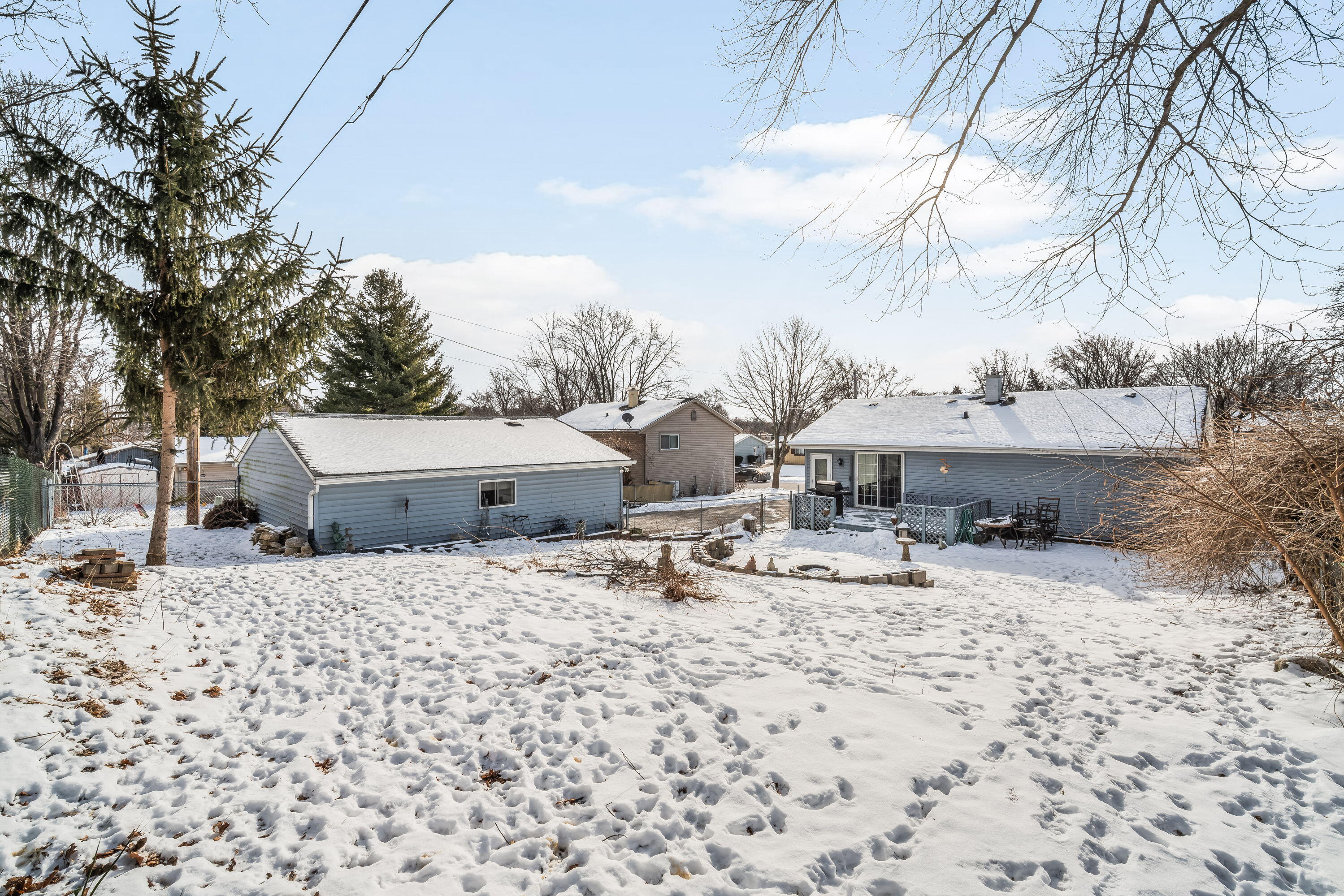 732 Chicory Road Burlington, WI 53105 - Photo 24 of 27 Spacious Backyard!