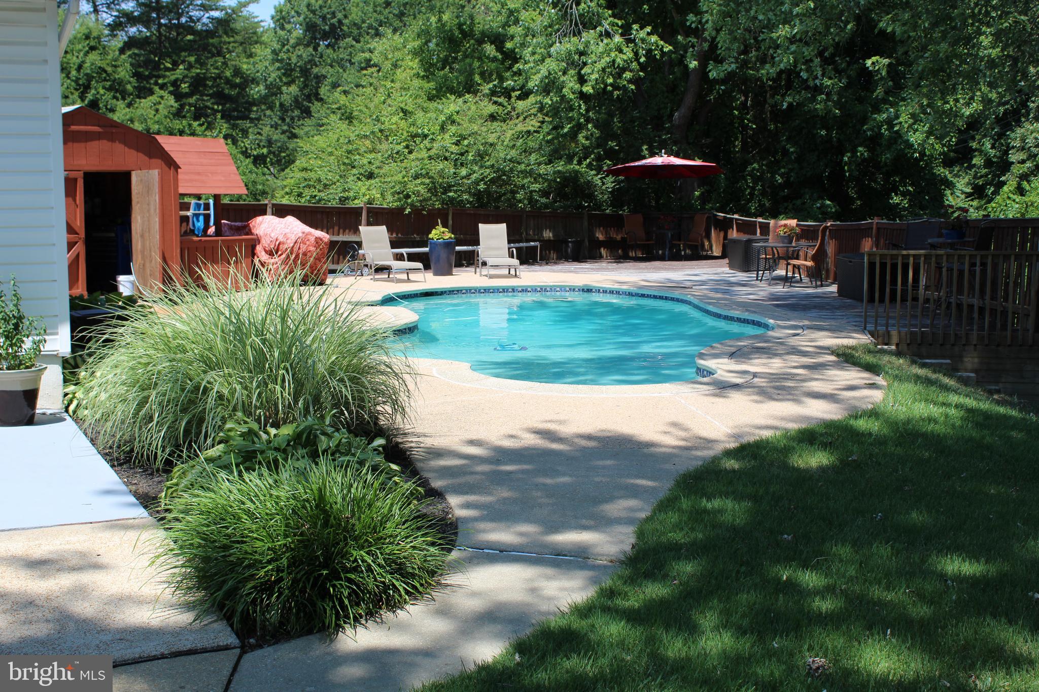 1808 Ridgewick Road Glen Burnie, MD 21061 - Photo 12 of 47 Open Grass Areas for Yard Games in between Swims