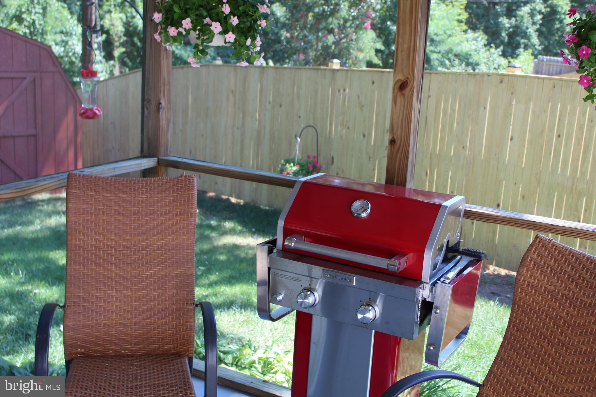 1808 Ridgewick Road Glen Burnie, MD 21061 - Photo 16 of 47 Porch for Grilling Conveniently off of Kitchen