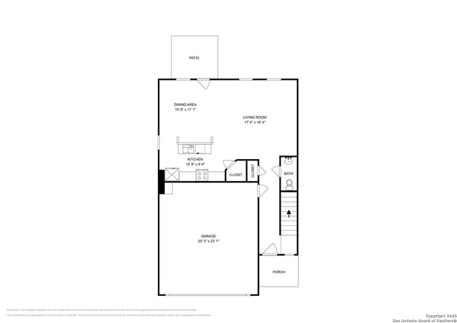 a picture of a room with a floor plan