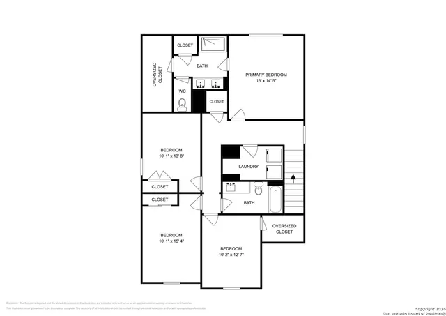 a picture of a floor plan
