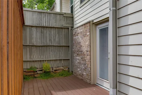 a view of balcony with a outdoor space