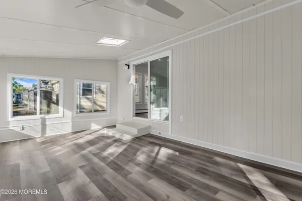 a view of an empty room with window