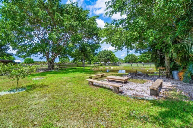 a view of swimming pool from a outdoor space