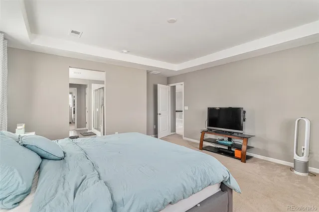 a bathroom with a granite countertop sink shower and a mirror