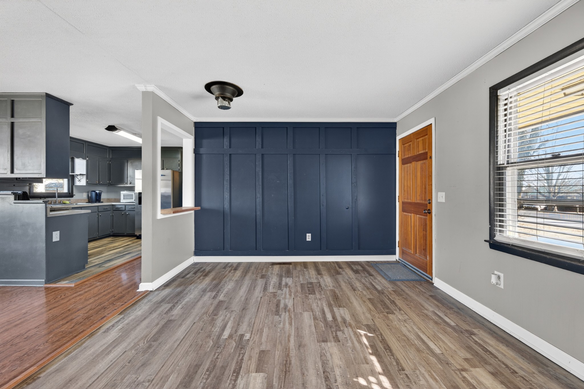3 Park City Heights Road Fayetteville, TN 37334 - Photo 6 of 32 a view of a kitchen with wooden floor and a window