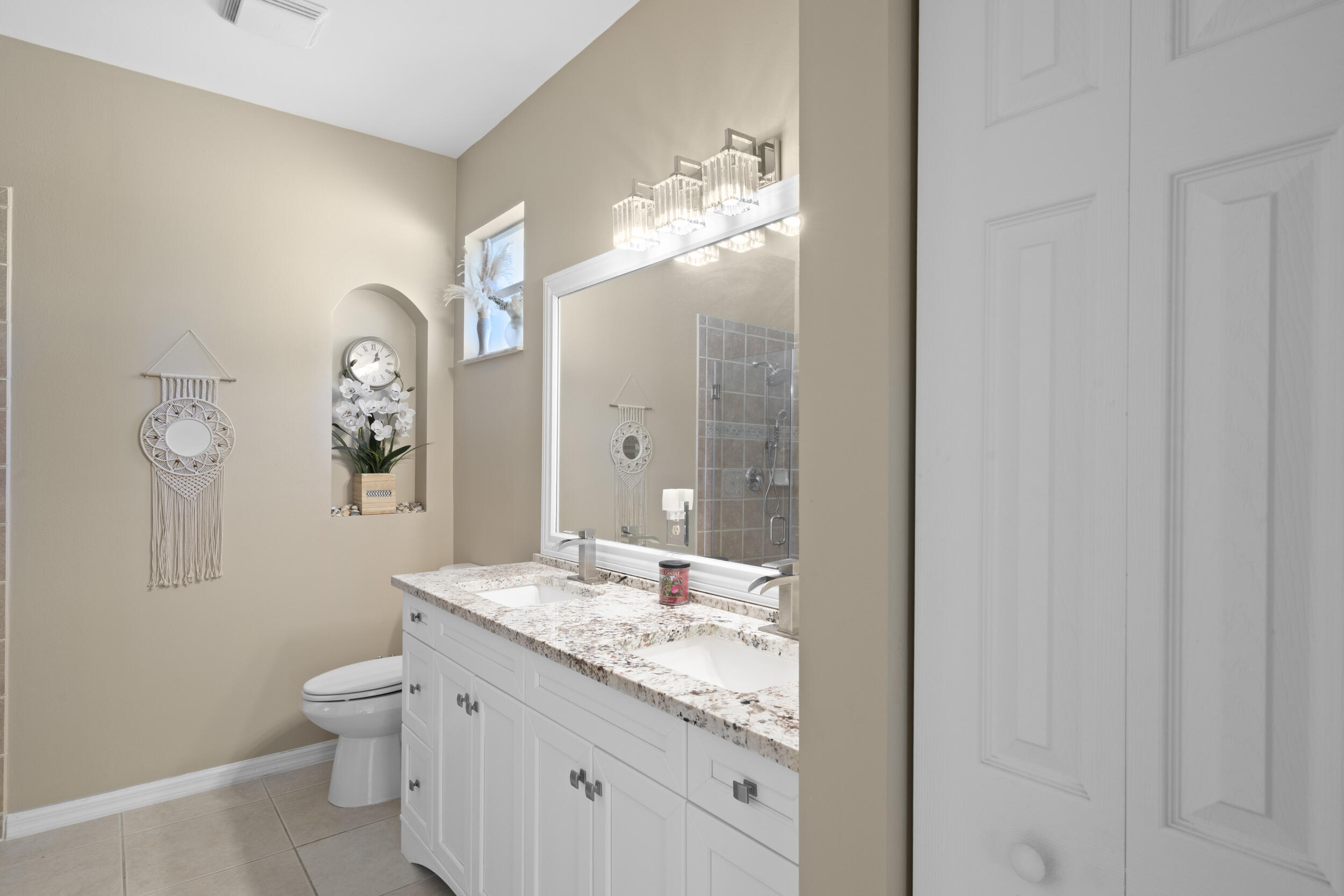 333 Southwest Coconut Key Way Port St. Lucie, FL 34986 - Photo 25 of 52 Dual sinks granite countertop vanity