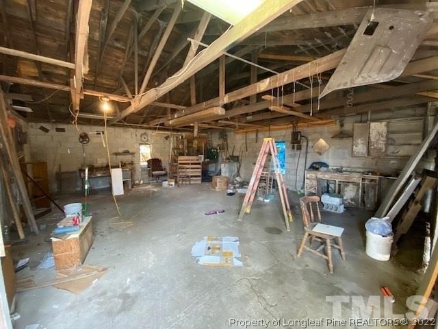 838 Jada Allen Road Dunn, NC 28334 - Photo 15 of 25 a view of a room with gym equipment