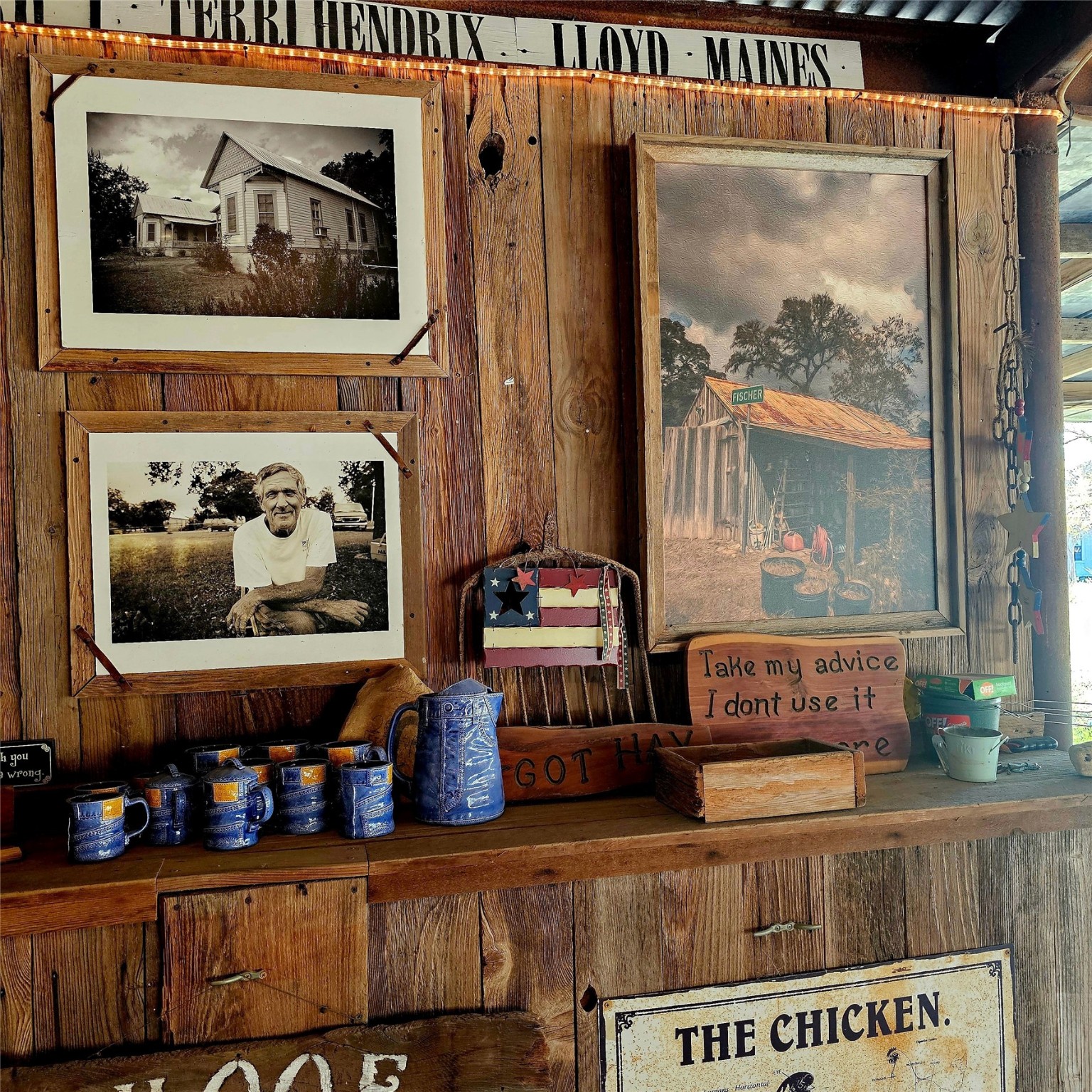 115 Fischer Store Road Fischer, TX 78623 - Photo 14 of 45 a picture of a outdoor space with lots of furniture and clutter