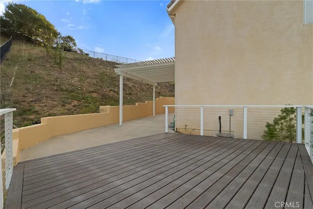 a view of an ocean from a balcony