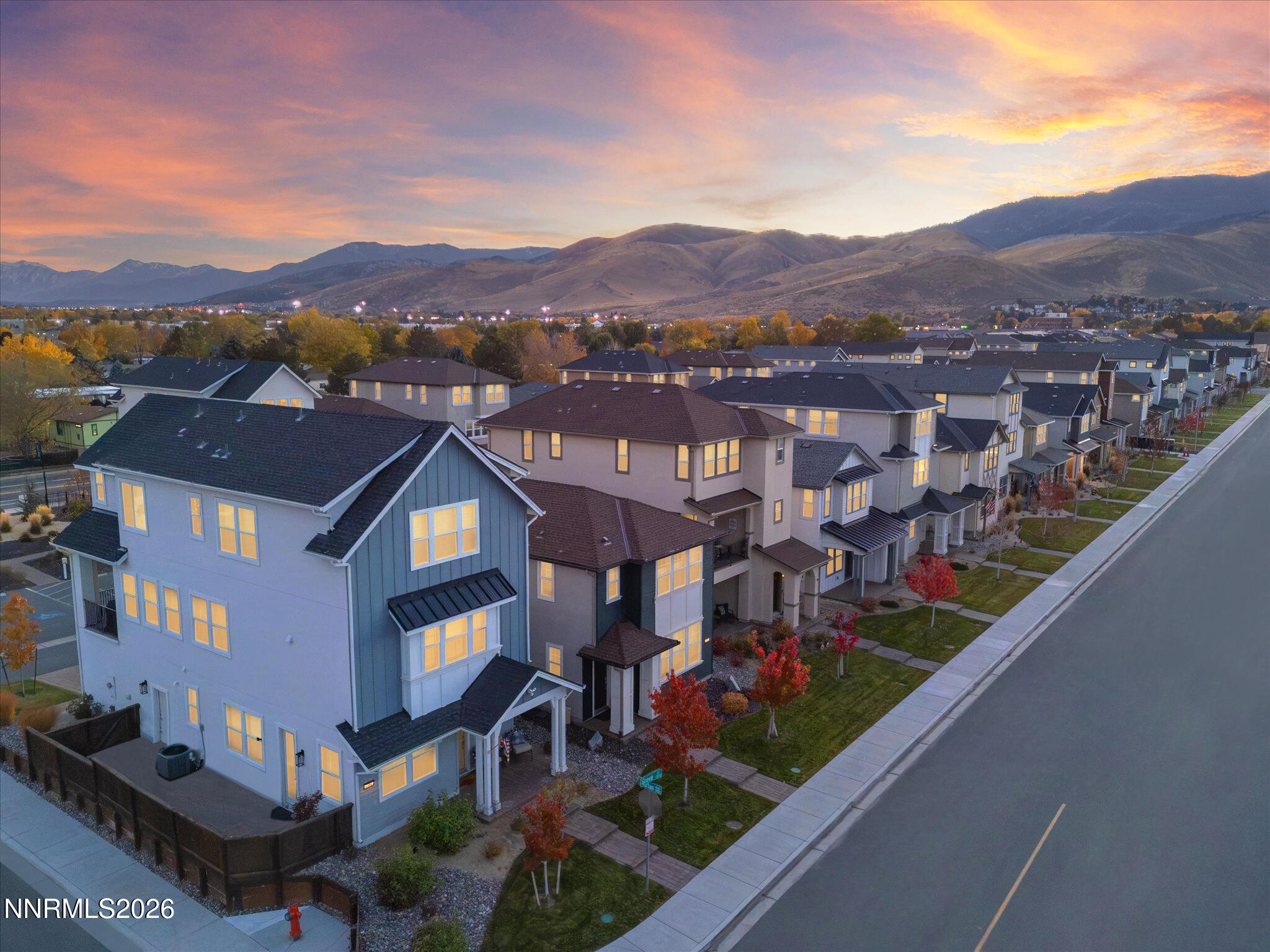 1377 Vine Gate Road, Unit HOMESITE 50 Carson City, NV 89701 - Photo 3 of 4 a view of a city with a mountain