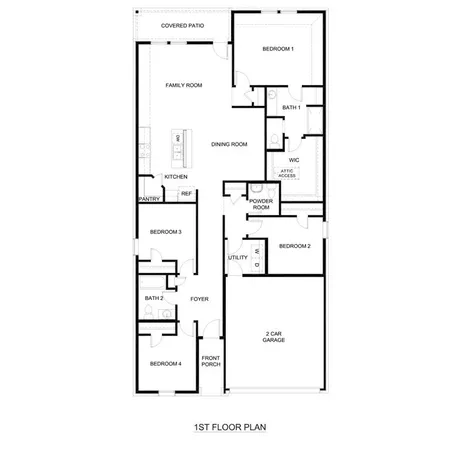 a picture of a floor plan