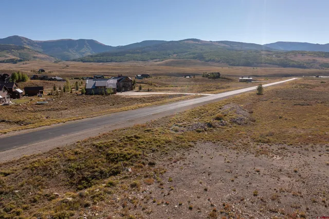 a view of lake with mountain