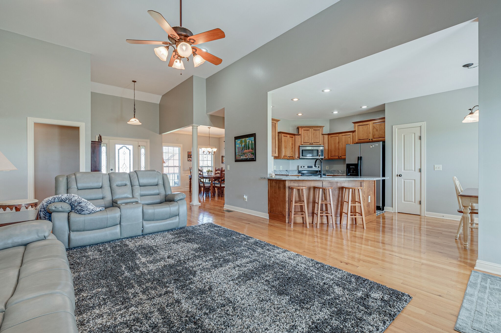 1586 Maxwell Branch Road Cottontown, TN 37048 - Photo 11 of 32 a view of kitchen with dining area