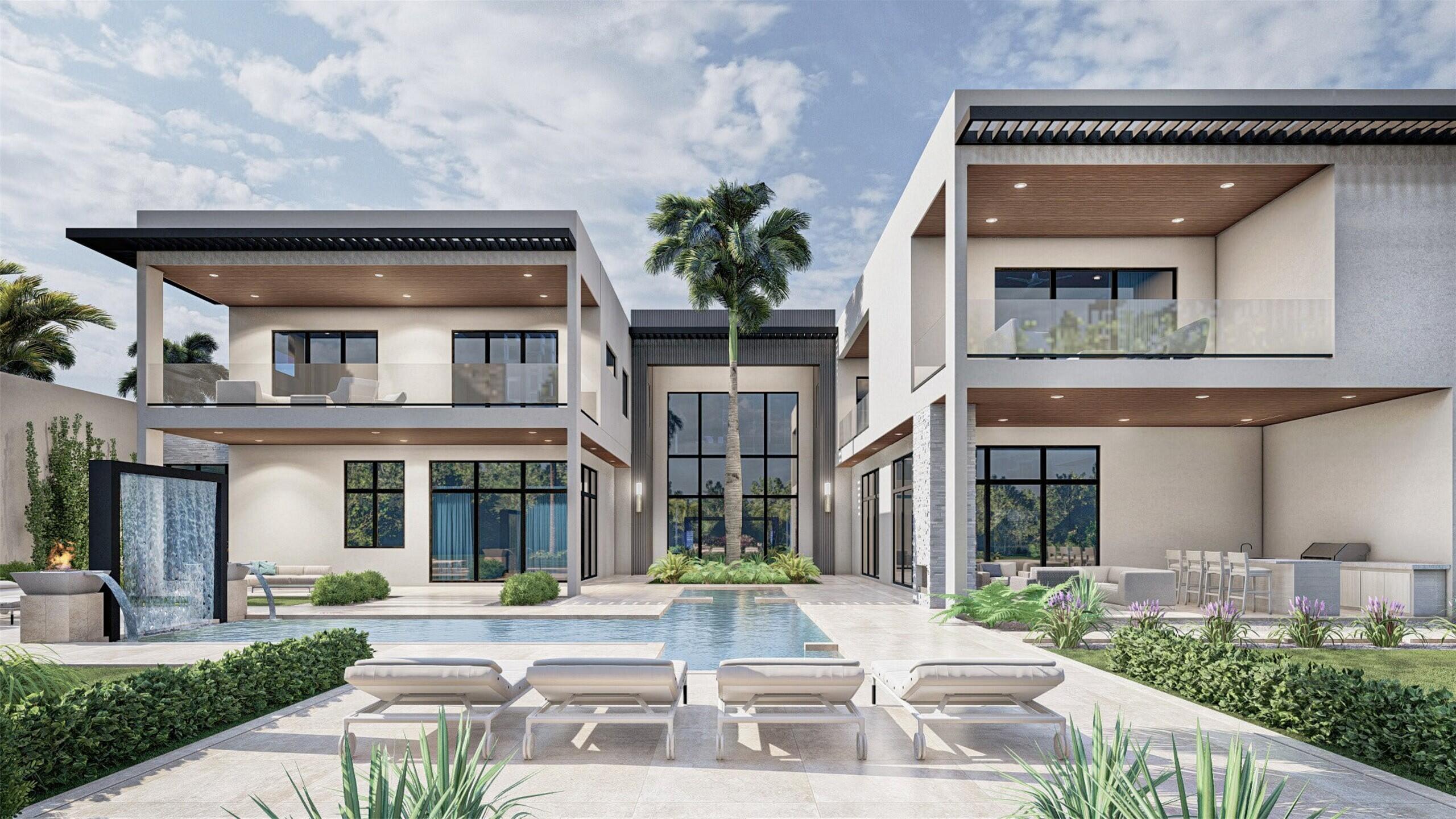 5650 Southwest 192nd Terrace Southwest Ranches, FL 33332 - Photo 23 of 29 front view of house with a yard