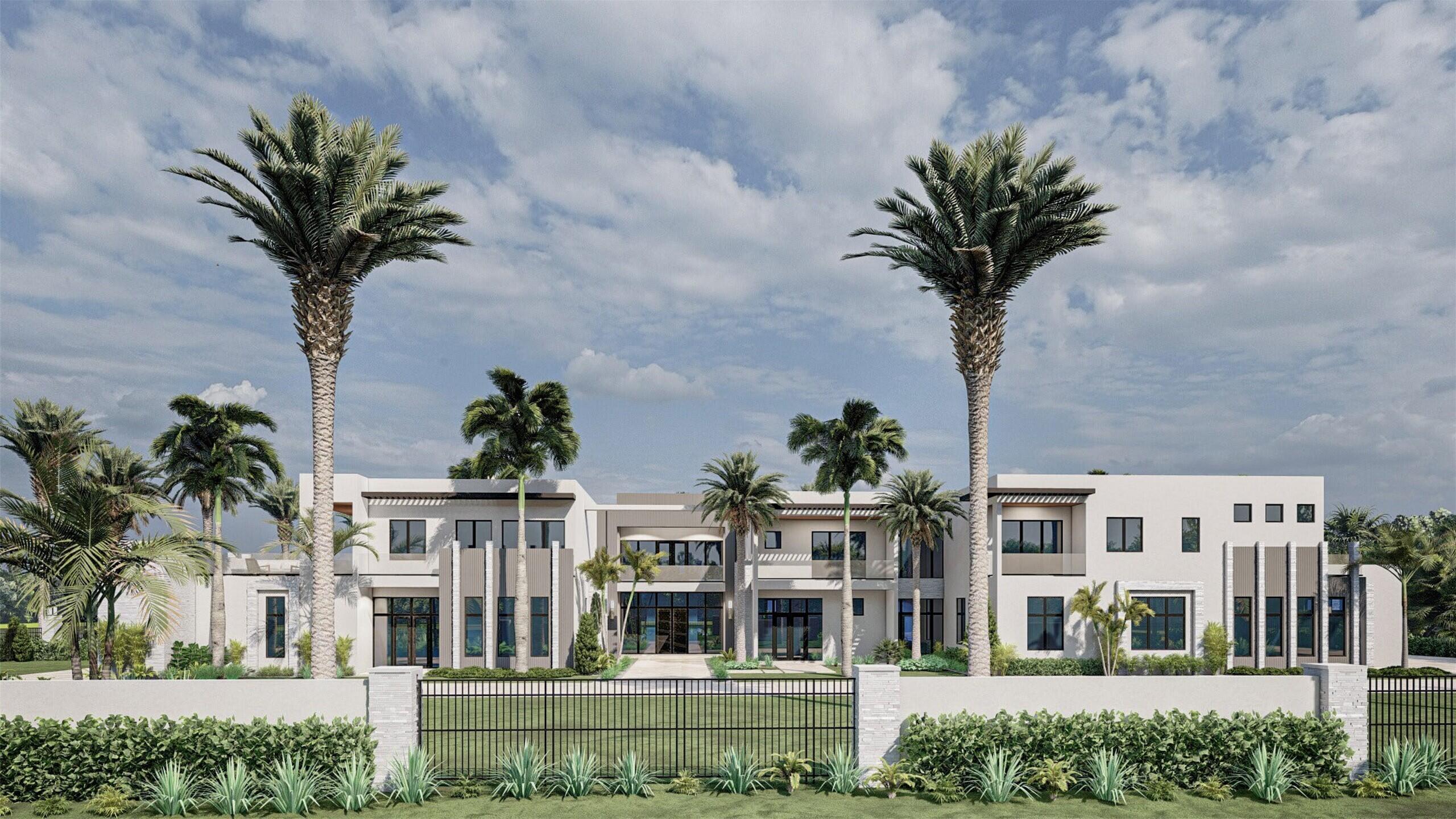 5650 Southwest 192nd Terrace Southwest Ranches, FL 33332 - Photo 24 of 29 a front view of a house with a garden