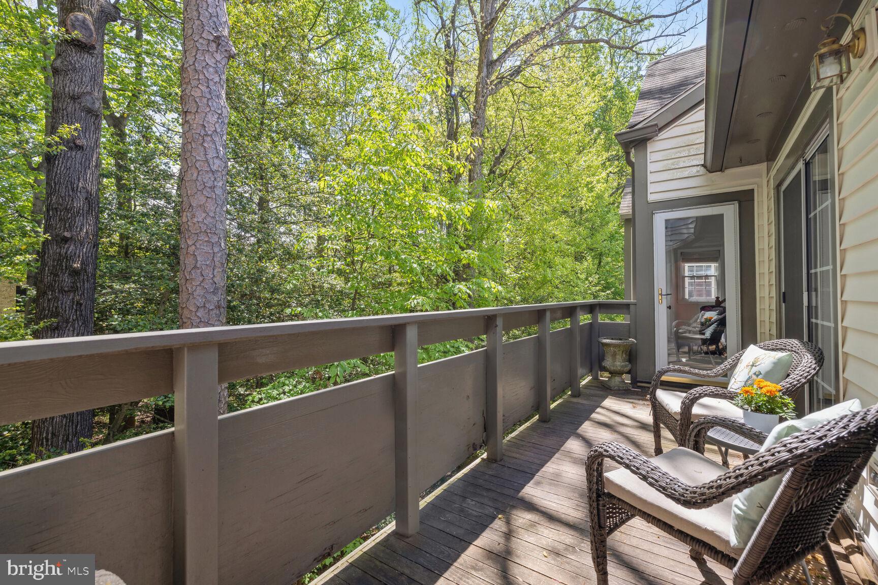 2221 Lovedale Lane, Unit 206B Reston, VA 20191 - Photo 19 of 33 LARGE BALCONY view 3 access points