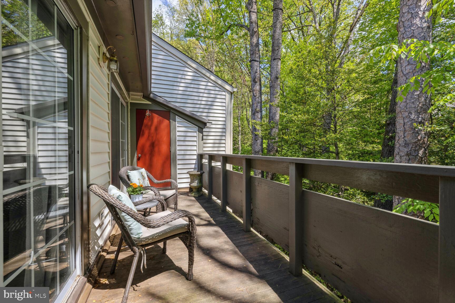2221 Lovedale Lane, Unit 206B Reston, VA 20191 - Photo 21 of 33 LARGE BALCONY view 3