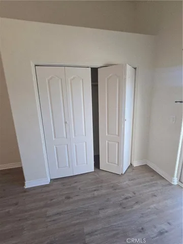 a view of a refrigerator in the kitchen