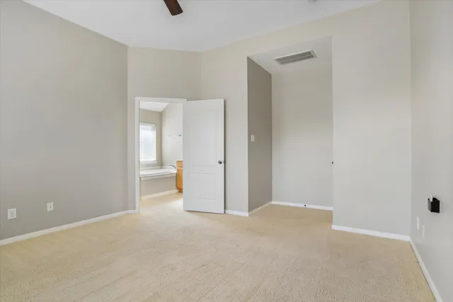 a view of empty room