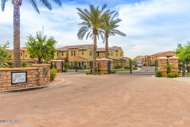 a view of a street with a building
