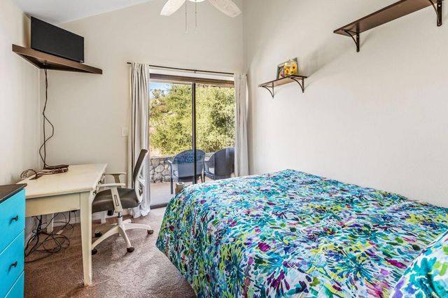 a view of a storage room with gym equipment