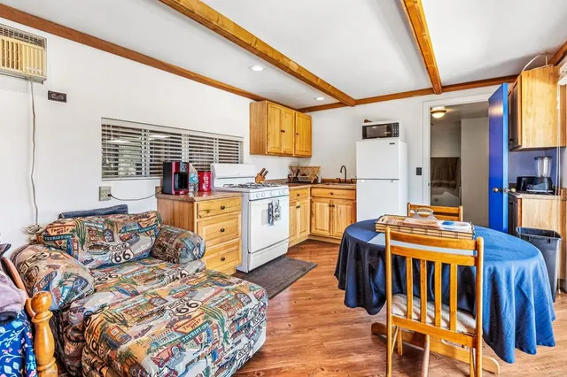 a view of city and mountain