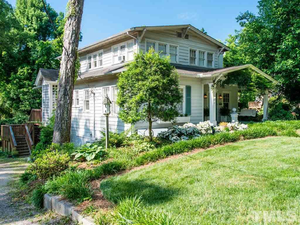 2320 Anderson Drive Raleigh, NC 27608 - Photo 2 of 25 a front view of a house with garden