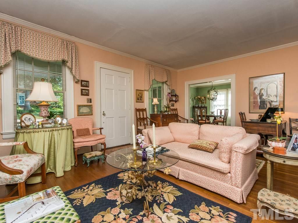 2320 Anderson Drive Raleigh, NC 27608 - Photo 6 of 25 a living room with furniture and a table