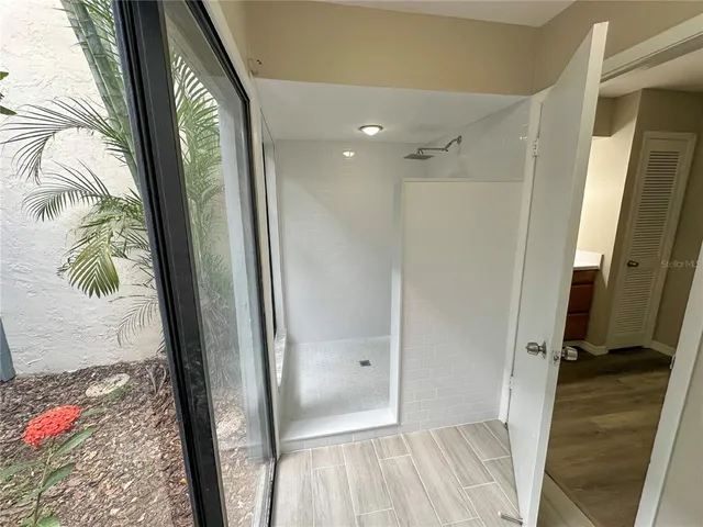a view of a bathroom