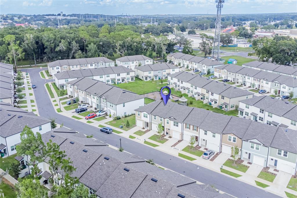 6174 Daerr Rdg Street Zephyrhills, FL 33542 - Photo 22 of 41 a view of yard with outdoor seating