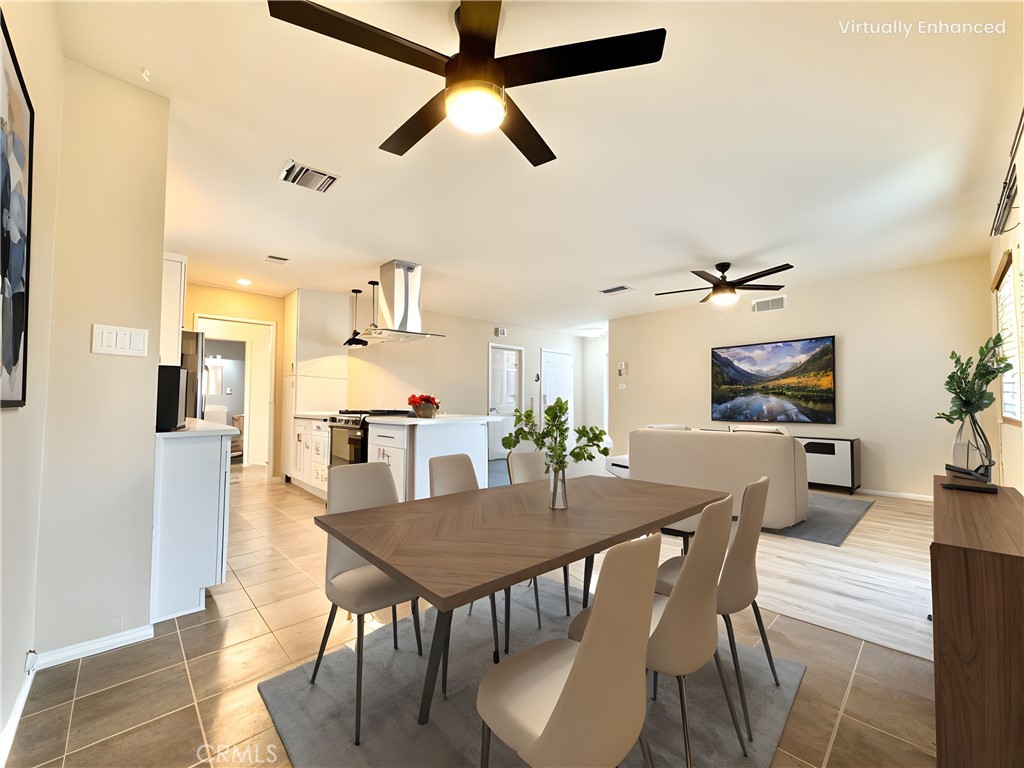 329 East Church Avenue Ridgecrest, CA 93555 - Photo 15 of 47 Kitchen/Dining/Living Room