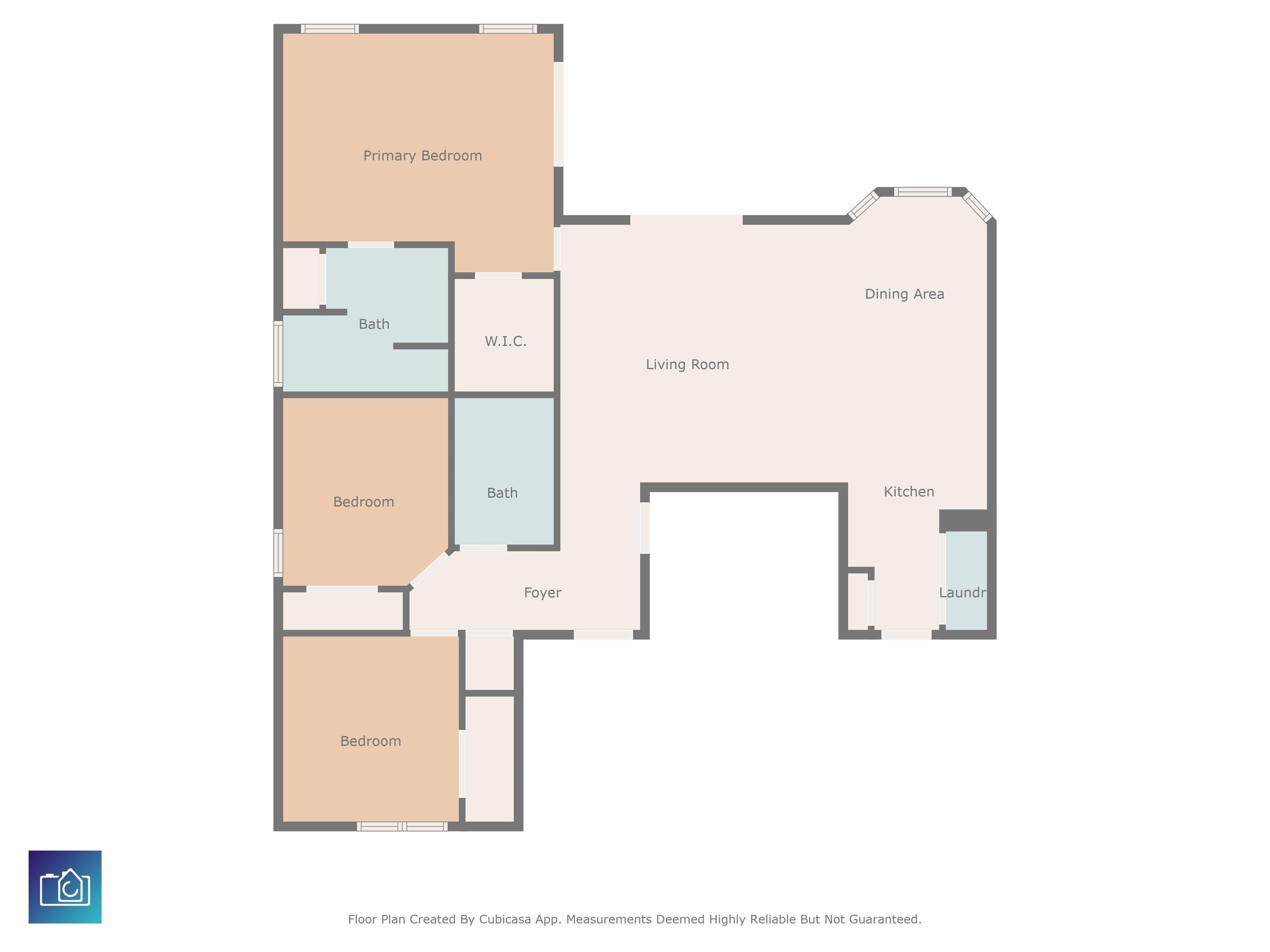 717 West Perry Road Myrtle Beach, SC 29579 - Photo 29 of 29 Floor plan showing the home's layout